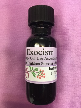 EXORCISM Magic Oil  1/2 ounce